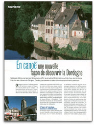 En canoë, une nouvelle façon de découvrir la Dordogne