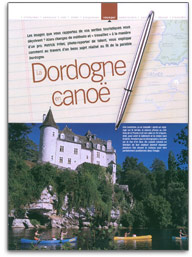 Dordogne en canoë